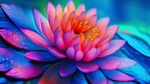 lotus flower in the pond