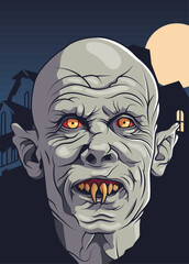 scary halloween monster