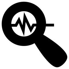 magnifier magnifier magnifying glass searching search tool zoom icon, simple vector design