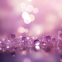 Mauve christmas background with background dots, in the style of cosmic landscape