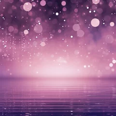 Muurstickers Mauve christmas background with background dots, in the style of cosmic landscape © Zickert