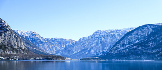 lake and blue sky