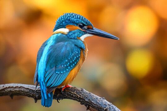 A colorful bird with a blue and red head and tail feathers. The bird is in the air and has a beautiful, vibrant appearance. animal photography, Spread wings and soar, A phoenix colorful