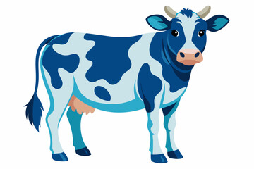 water-color-simple-cow-vector .