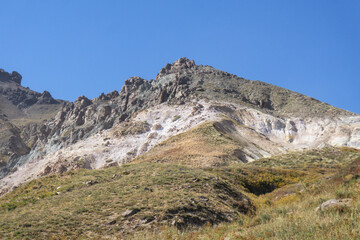 Landscape in the mountains