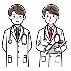 doctor and nurse in uniform