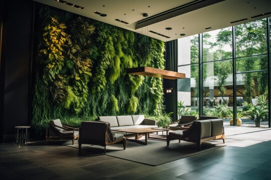 Sustainable Living in a Green Hotel - Eco-Conscious Interior Space