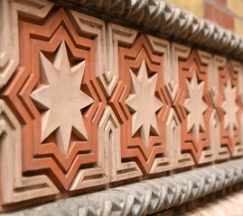 Kunstvolles Detail in der Großen Moschee