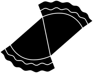 pie illustration slice silhouette cake logo food icon dessert outline pi sweet piece day pastry delicious blueberry cream fruit shape berry bakery baked for vector graphic background