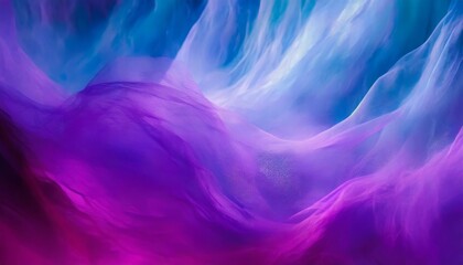 abstract silk fog background with mist textures swirling color of smoke captivating mix of wind and water mysterious stormy sky clouds and waves of blue purple glowing folds backdrop by vita - obrazy, fototapety, plakaty