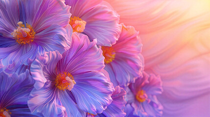 A wonderful flower on background, a sight of pure beauty. Colorful and bright, it's an adorable decoration.
