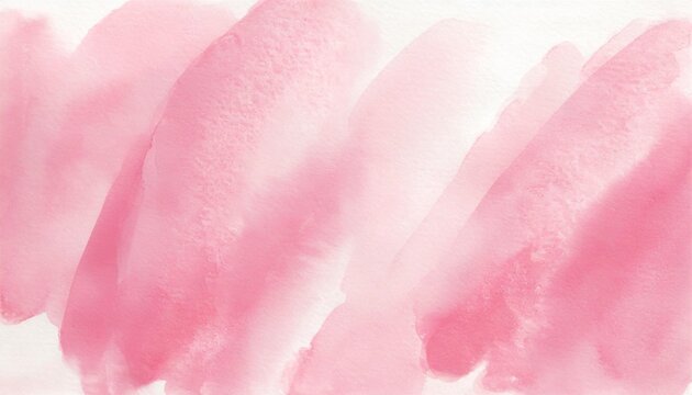 pink watercolor pastel painted background abstract pink texture for design