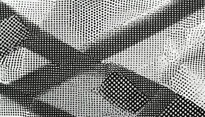 Foto op Aluminium pop art background vector design squares halftone effect gradient black on white background design print for illustration textile baner cloth cover card background wallpaper set 1 © Wayne