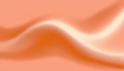 abstract background smooth wave in peach fuzz tones