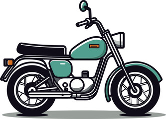 Motorcycle Touring Gear Vector