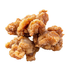 Karaage, transparent background, isolated image, generative AI