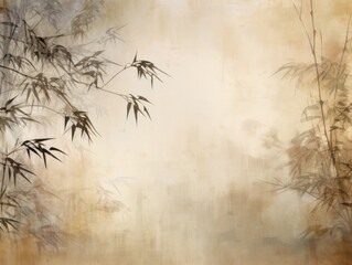 tan bamboo background with grungy texture