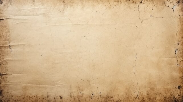 Old parchment paper sheet ancient vintage texture background