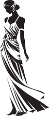 Helenic Harmony Vector Design of Ethereal Beauty Athenas Aura Iconic Emblem of Greek Serenity