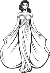 Olympian Opulence Vector Logo of Divine Grace Aegean Aphrodite Iconic Beauty in Vector Form