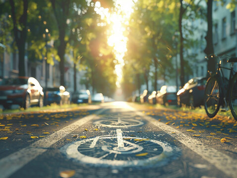 Bicycle Lanes, Sustainable Transportation, Eco-Friendly Cities
