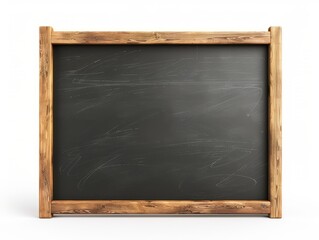 blank white board on white transparent background