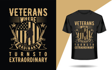 Veterans Day T-shirt Design Bundle