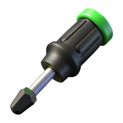 Screwdriver isolated on transparent background