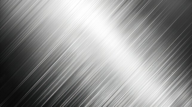 Close up metal stainless steel glossy texture background. AI generated image