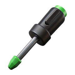 Screwdriver isolated on transparent background