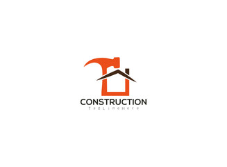 Real estate home logo vector graphic,