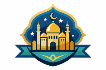ramazan logo vector illustration 