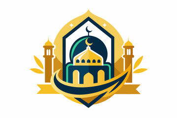 ramazan logo vector illustration 