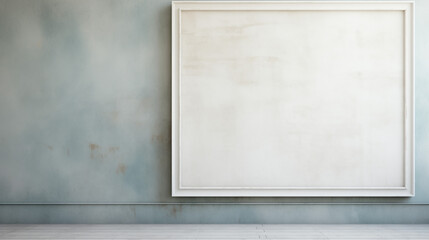 white room with blank wall