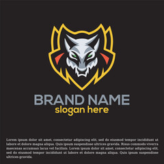 Arcane Aegis: Detailed Esports Logo Idea