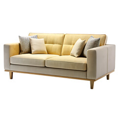 sofa isolated on transparent background