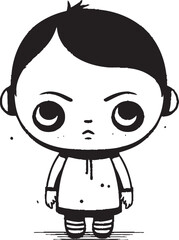 Blue Billy Blue Cartoon Boy Logo Design Anguished Alex Anguished Little Boy Vector Icon