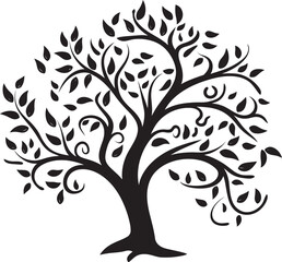 Stark Skeleton Stamp Vector Logo Design of Dry Branch Crisp Cadaverous Crest Icon of Lifeless Tree Limb