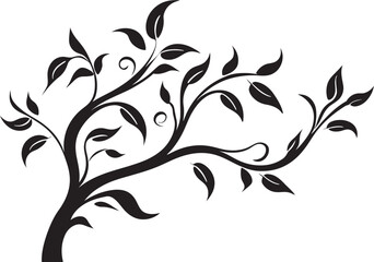 Emaciated Timber Token Vector Logo Design of Dead Branch Stark Stump Symbol Dry and Dead Tree Branch Icon