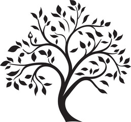 Obraz premium Stark Structure Dead Tree Branch Design Sere Sensation Icon of Dry Wood
