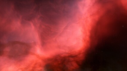 Space nebula.
