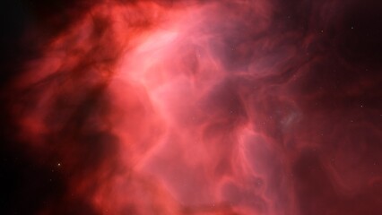 Space nebula.
