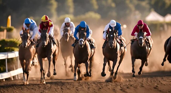 Horse race.