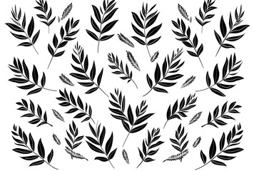 Soothing Vector Art: The Olive Branch Lubricant - obrazy, fototapety, plakaty