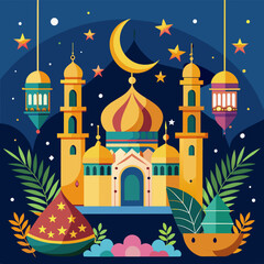 RAMAN LOGO EID LOGO EID DUL FITAR RAMDAN 