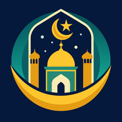 RAMAN LOGO EID LOGO EID DUL FITAR RAMDAN 