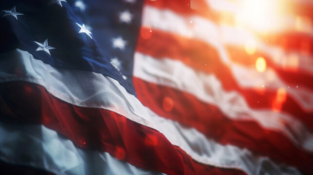 Memorial Day, America Flag