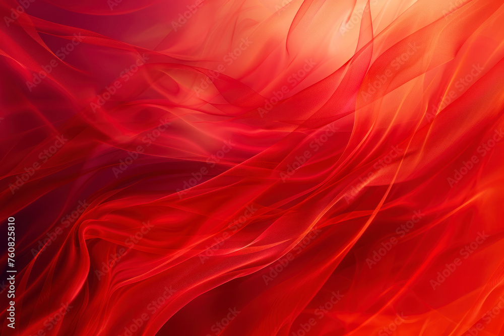 Poster red abstract background. dynamic shapes composition.