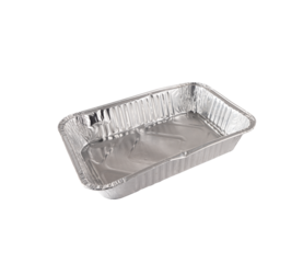 an aluminum kitchen container