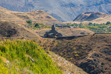 View of Vorotnavank in Armenia